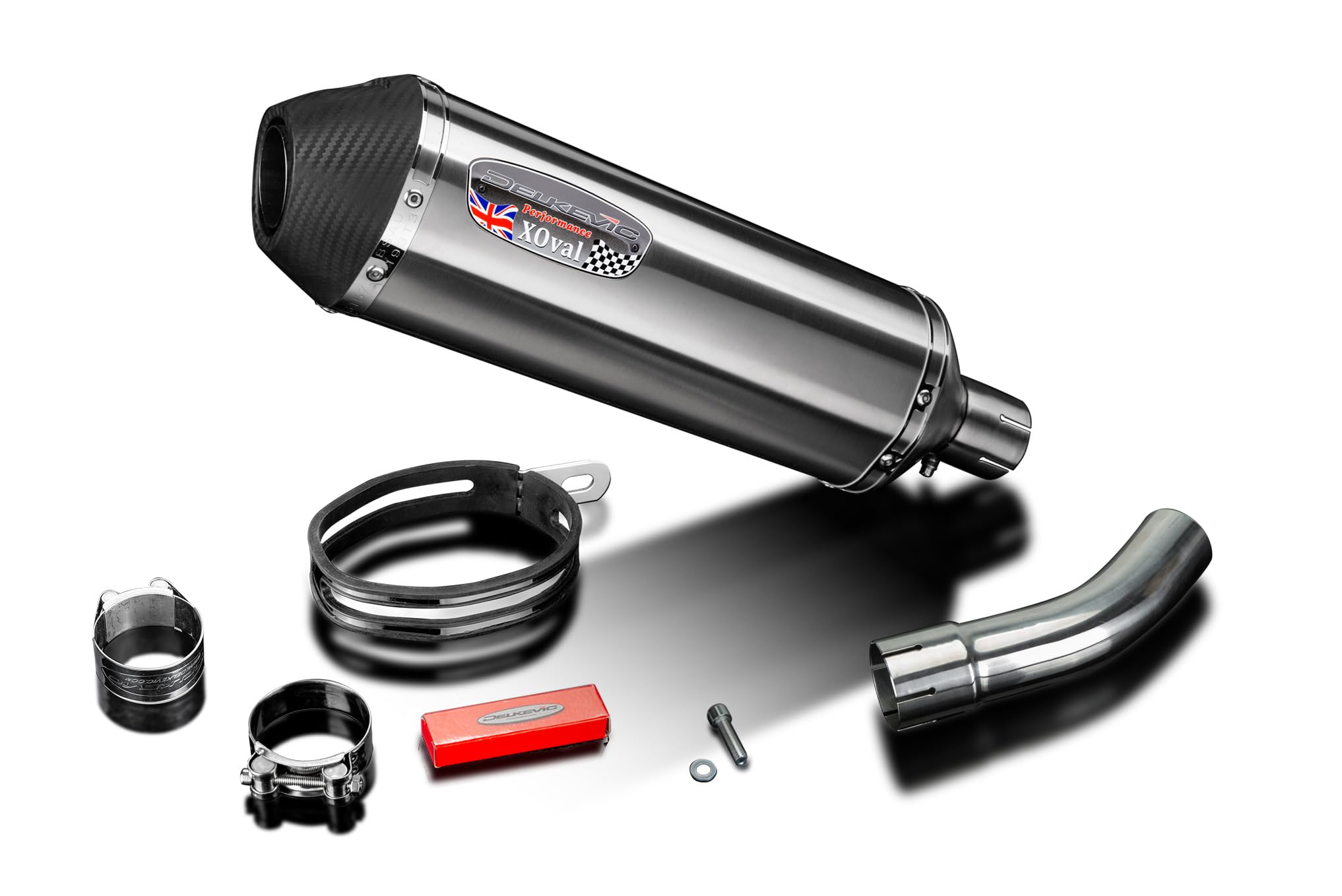 DELKEVIC スリップオンステンレスマフラー ヤマハ WR125R Amazon | DELKEVIC スリップオンステンレストライオーバル